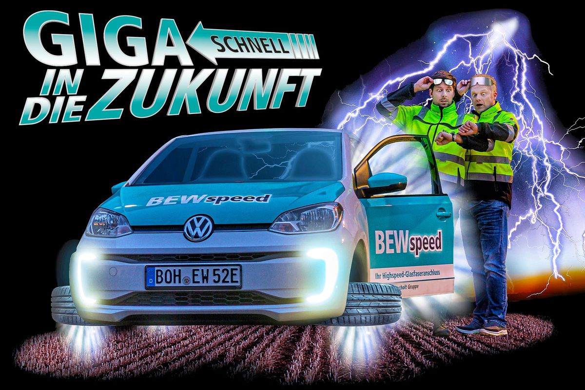 BEWspeed GIGA Personen mit Auto