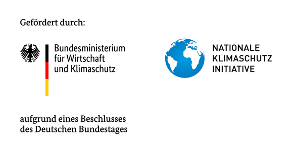 Logo: Bundesministeriums für Wirtschaft und Klimaschutz und Nationale Klimaschutz Initiative